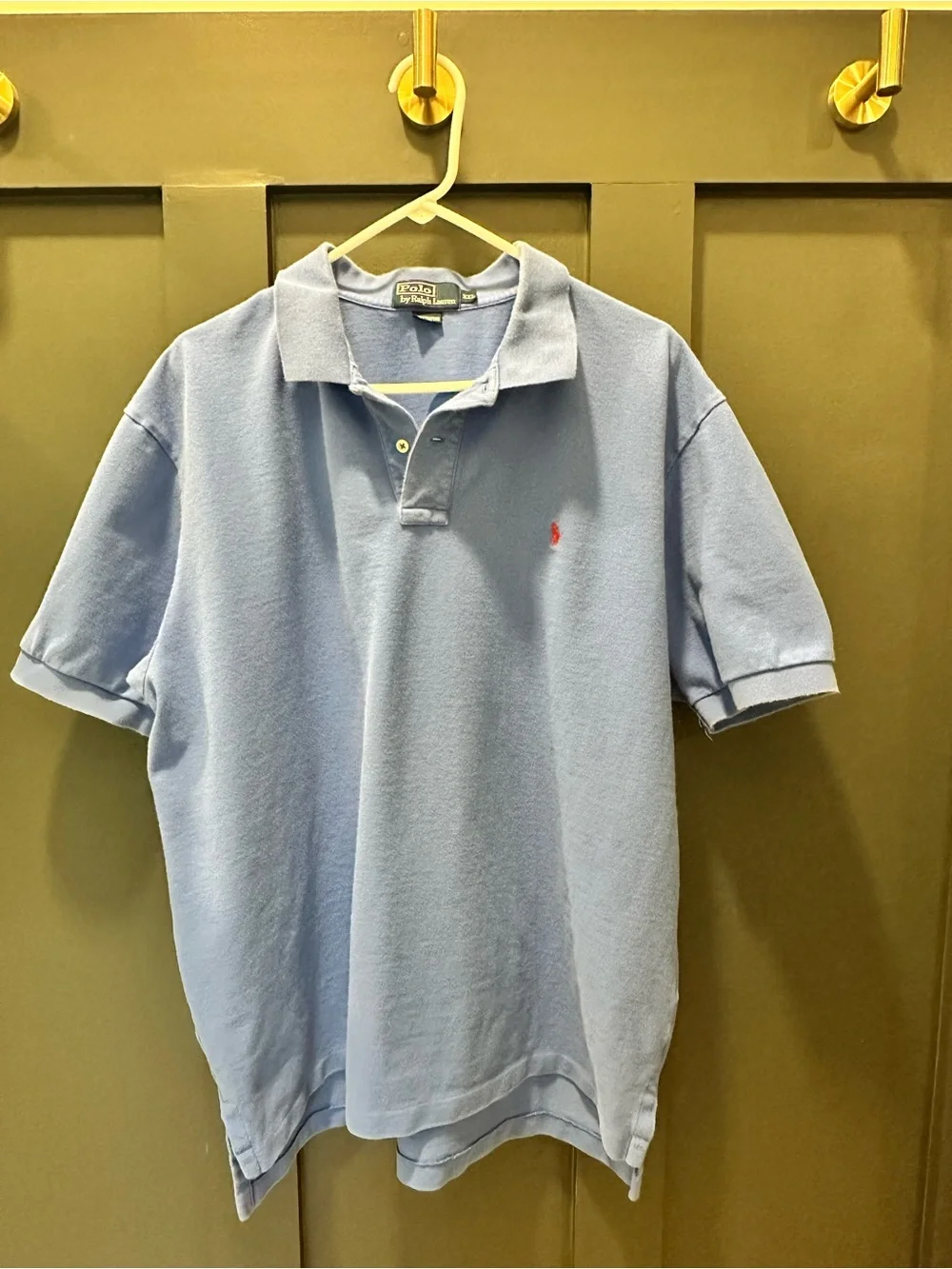 Ralph Lauren Men’s Royal Blue Polo with Red Pony